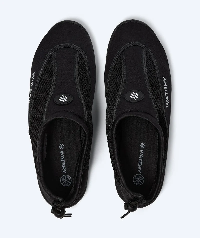 Watery Schwimmschuhe für Erwachsene - Crab - Schwarz