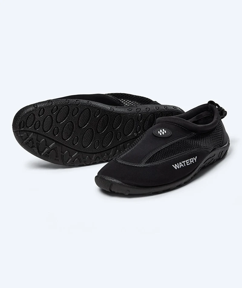 Watery Schwimmschuhe für Kinder - Crab - Schwarz
