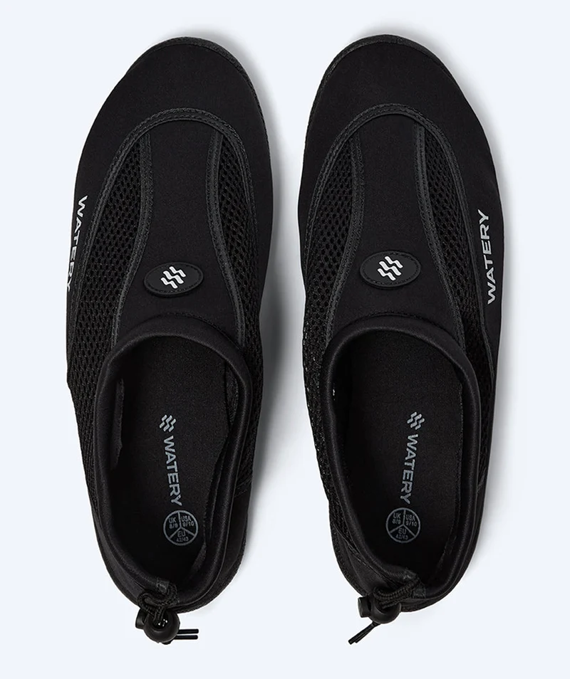 Watery Schwimmschuhe für Kinder - Crab - Schwarz