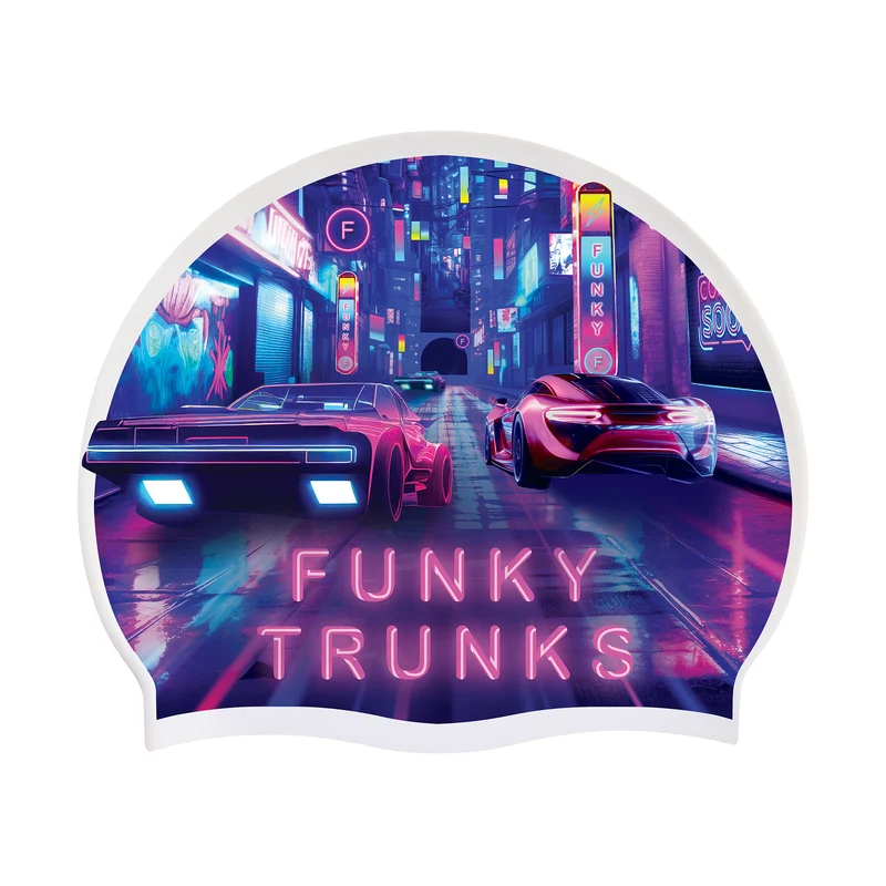 Funky Silikonkappe Print Cyber City