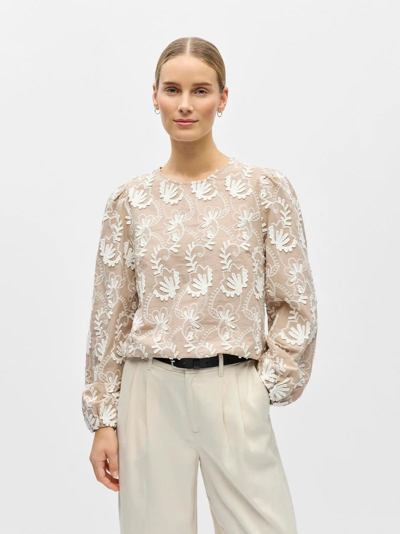 OBJMYA RE L/S TOP