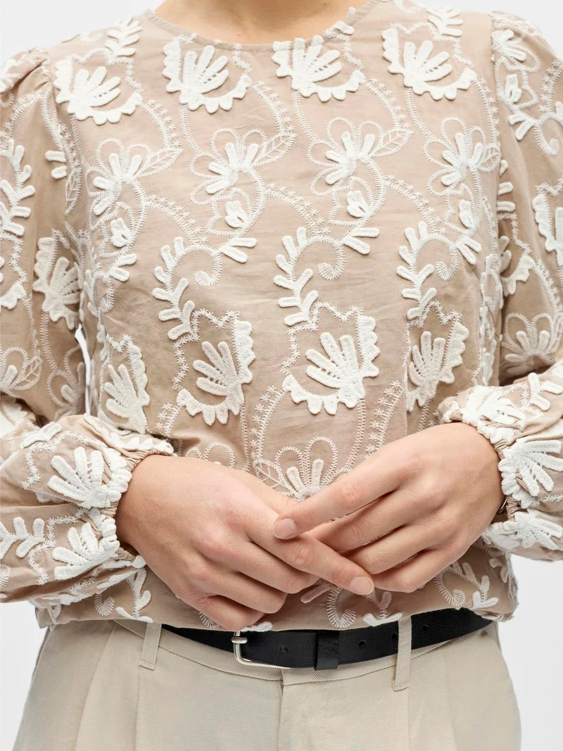 OBJMYA RE L/S TOP