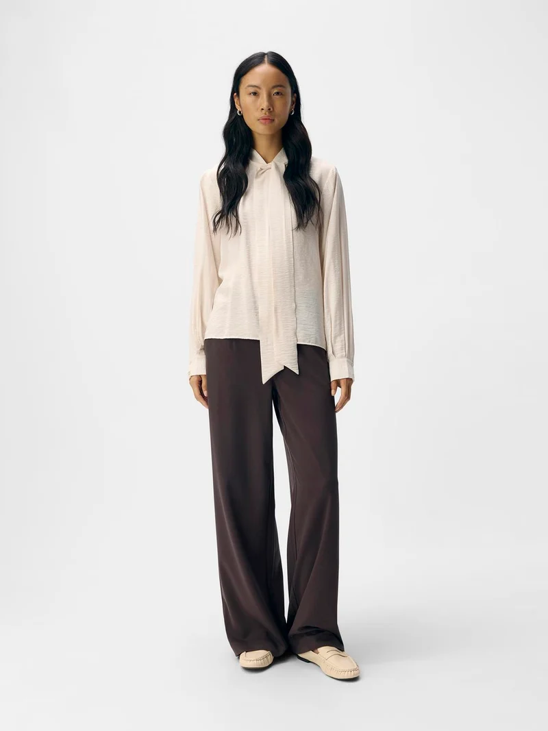 OBJJACIRA L/S RE BOW SHIRT