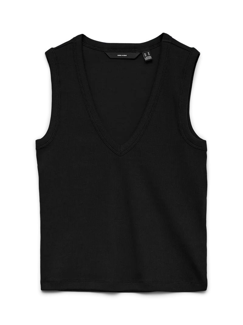 VMCHLOE SL DEEP V-NECK TOP