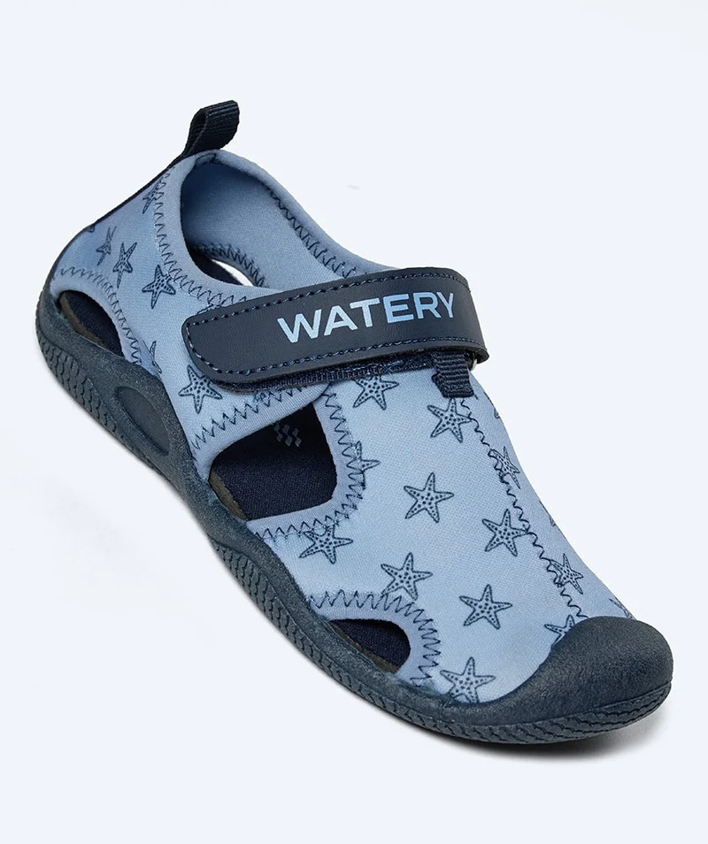 Watery Schwimmschuhe für Kinder - Pontoon - Dunkelblau/Schwarz