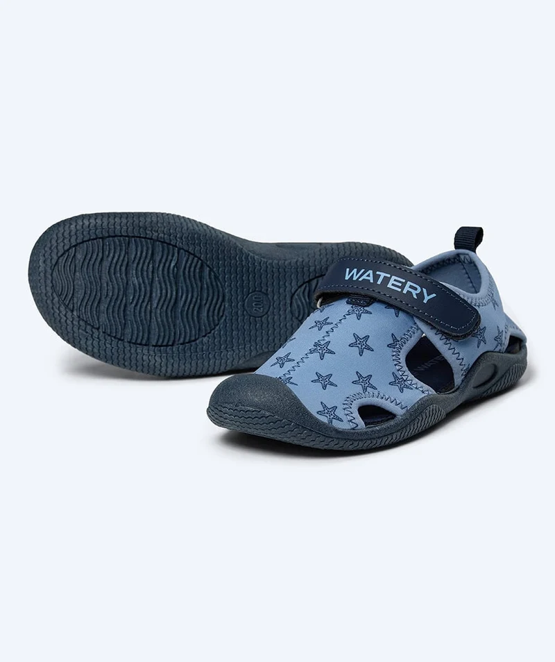 Watery Schwimmschuhe für Kinder - Pontoon - Dunkelblau/Schwarz