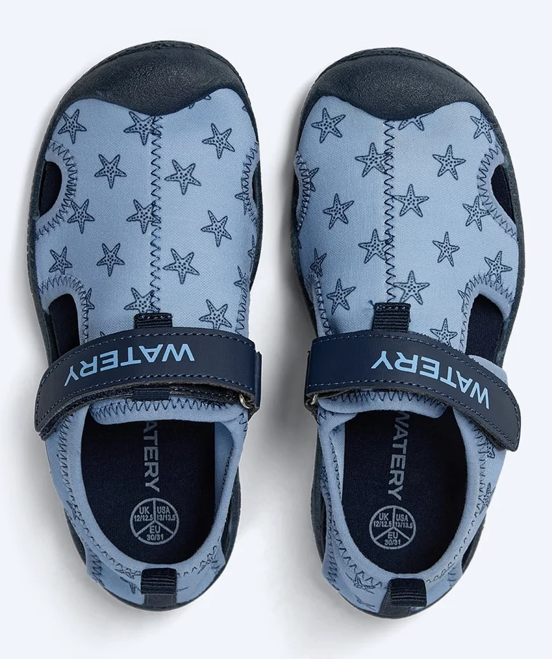 Watery Schwimmschuhe für Kinder - Pontoon - Dunkelblau/Schwarz