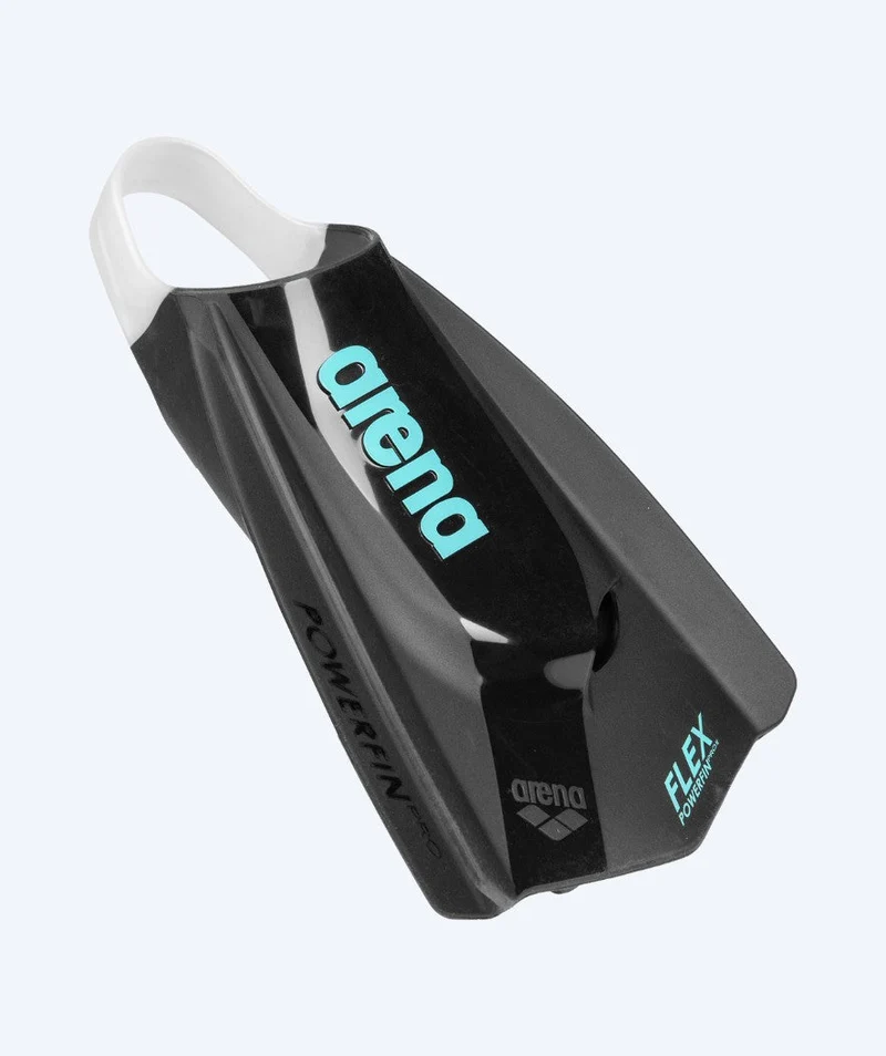 Arena Schwimmflossen - Powerfin Pro || Flex - Schwarz/Weiß