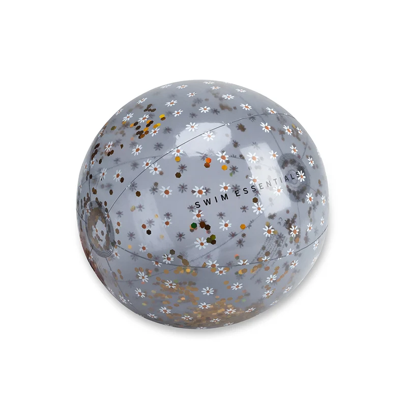 Beachball - Blue - Daisy Flower