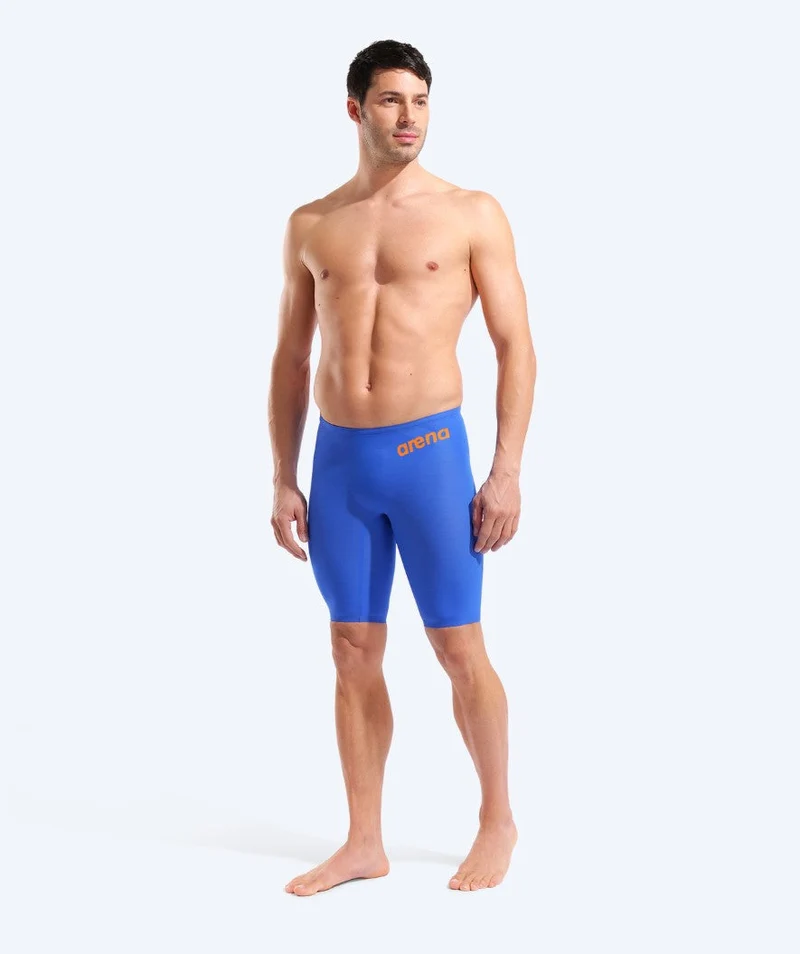 Arena Wettkampf Badehose für Herren - Carbon Air 2 - Blau/Orange