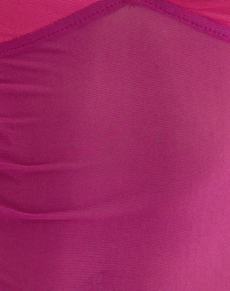 Top in Rosa und Lila ansehen