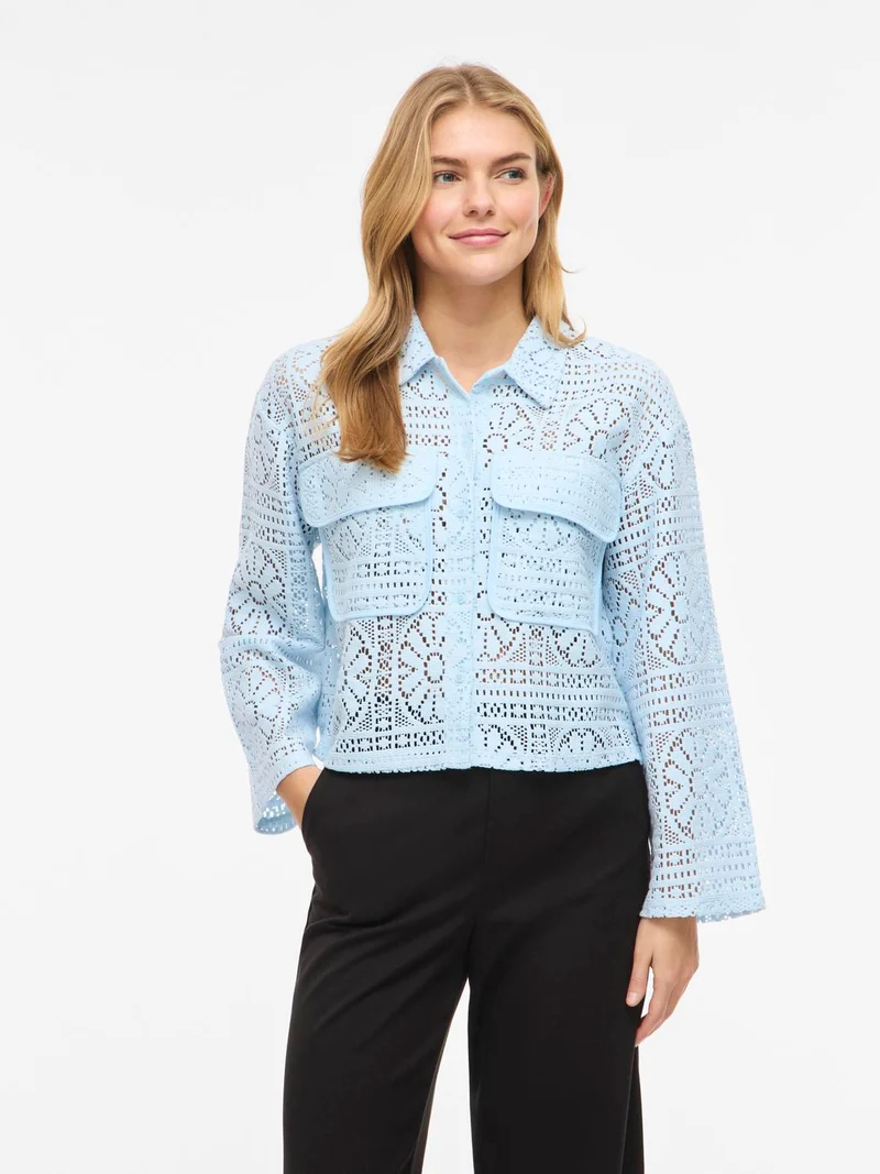 VIMERINDA CROCHET L/S CARDIGAN