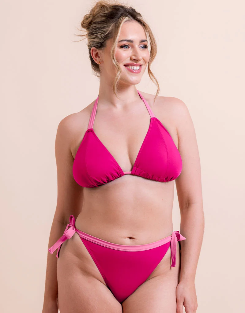 Curvy Kate Ibiza String Bikini Brief Pink