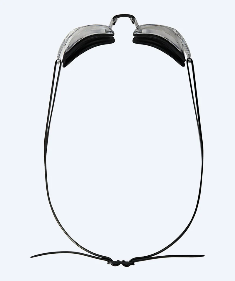 Watery Schwimmbrillen mit Sehstärke für Weitsichtige Erwachsene - (+2.5) – (+3.5) - Catch - Schwarz