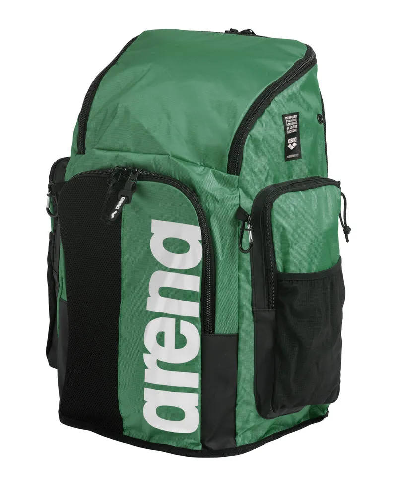 Arena Schwimm Sport Rucksack 45L Spiky III Green