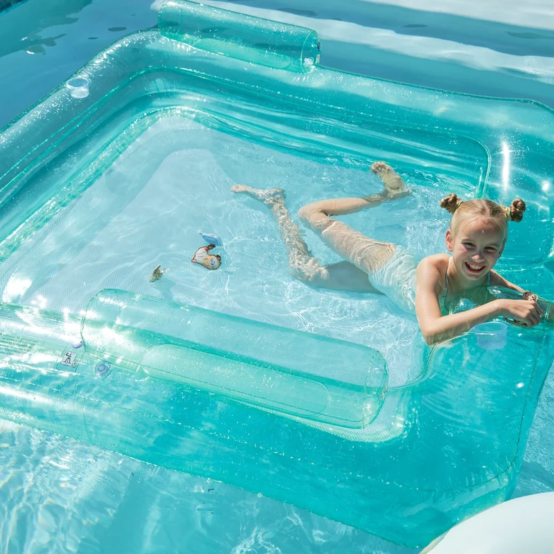 Family Water Hammock - Green - Pure Tones