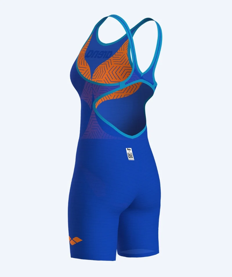 Arena Wettkampf Badeanzug für Damen - Carbon Air 2 - Blau/Orange
