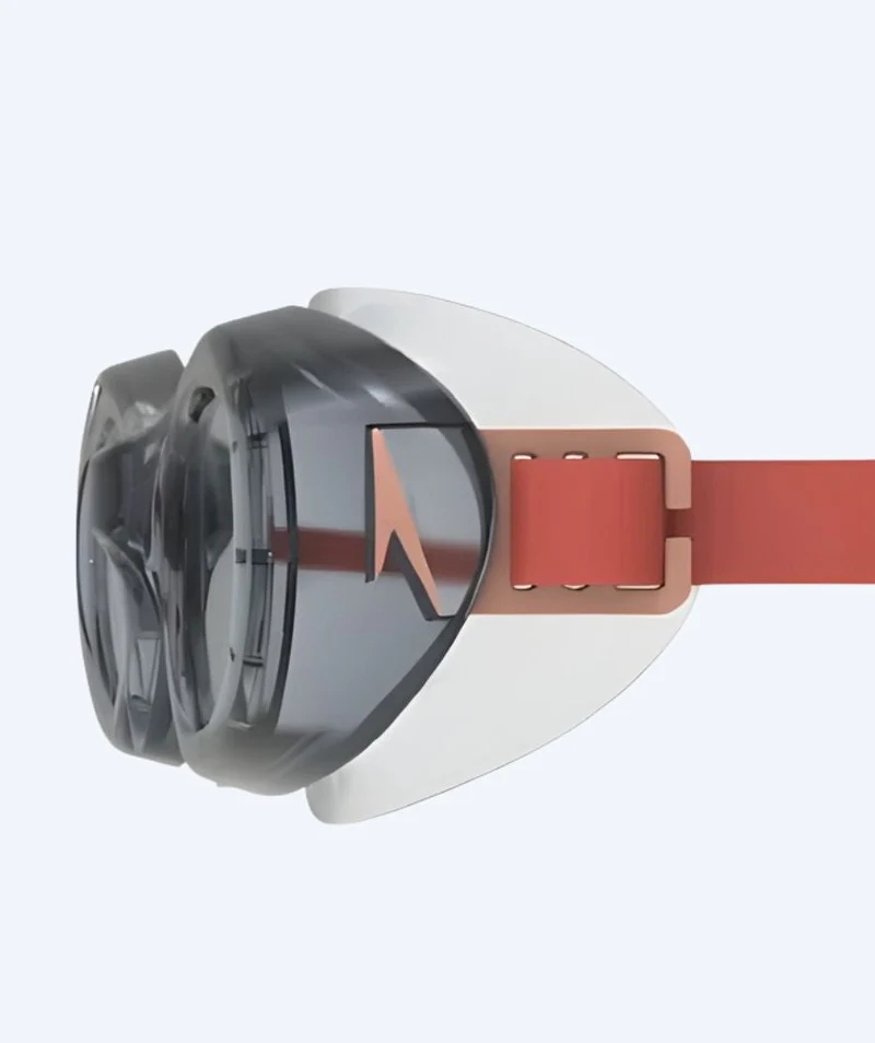 Speedo Schwimmbrille für Kinder (6-16) - Futura Hydrospex - Rot/smoke