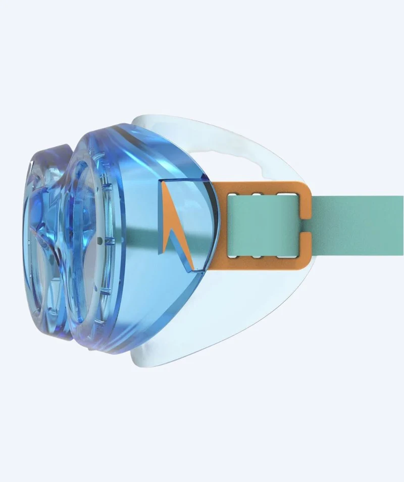 Speedo Schwimmbrille für Kinder (6-16) - Futura Hydrospex - Türkis/Blau