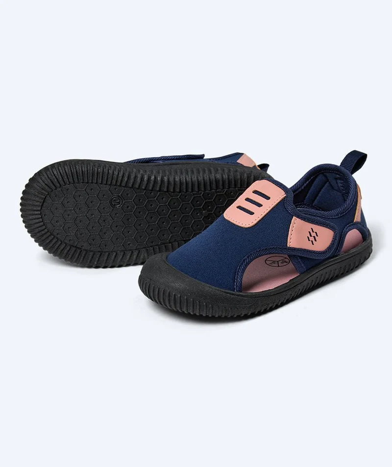 Watery Schwimmschuhe für Kinder - Lighthouse - Dunkelblau/Hellrosa