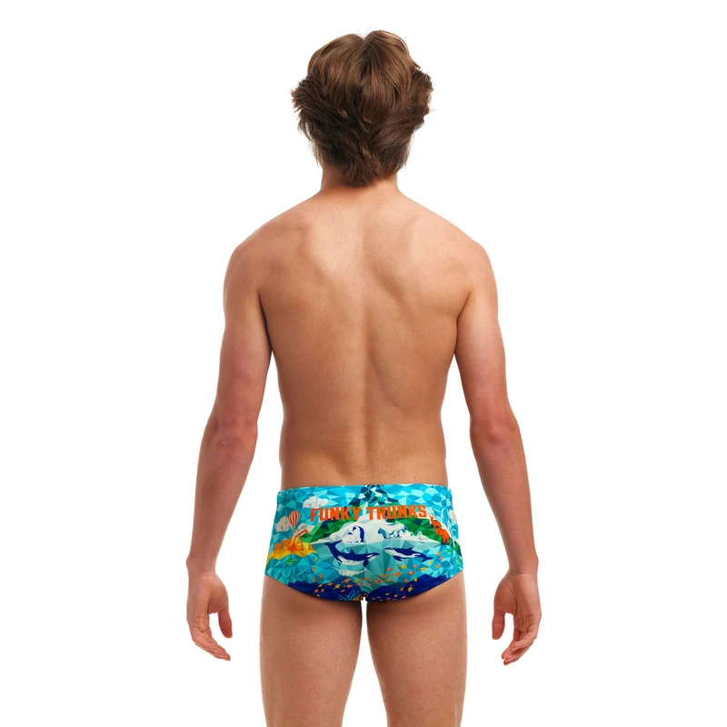 Funky Trunks Herren Sidewinder Trunk Wildermess