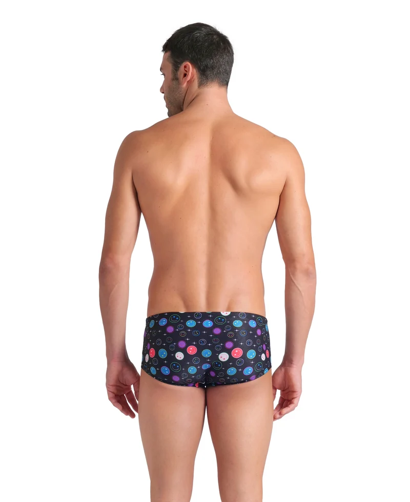 Arena Herren / Jungen Badehose Contour Low Waist Short Black - Multi