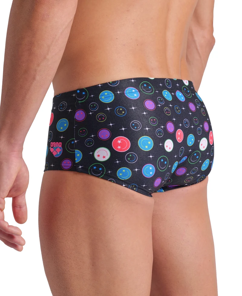 Arena Herren / Jungen Badehose Contour Low Waist Short Black - Multi