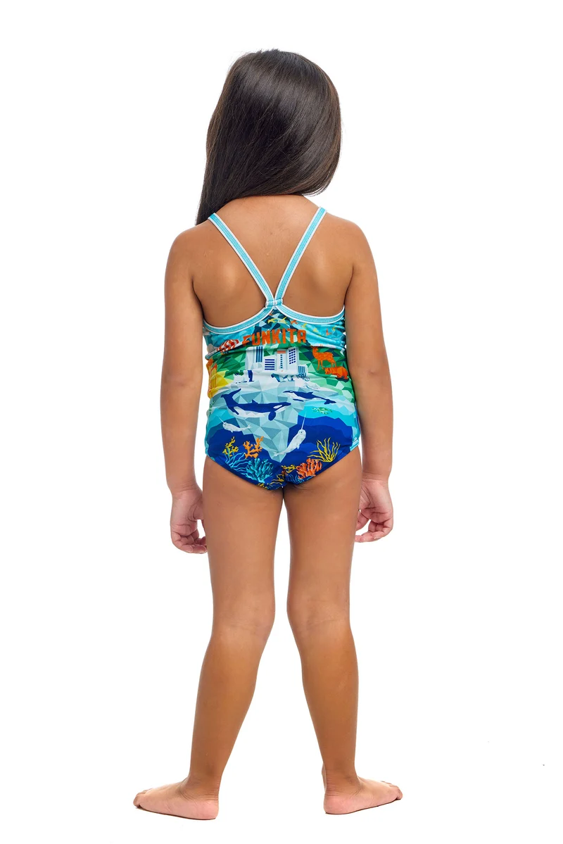Funkita Girls Toddler Schwimmanzug Wildermess