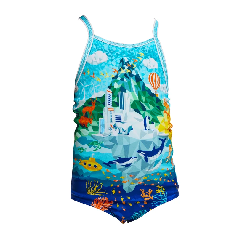 Funkita Girls Toddler Schwimmanzug Wildermess