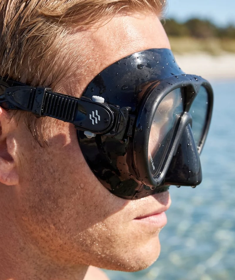 Watery Tauchmaske für Erwachsene (ab 12 Jahre) - Chisa - Schwarz
