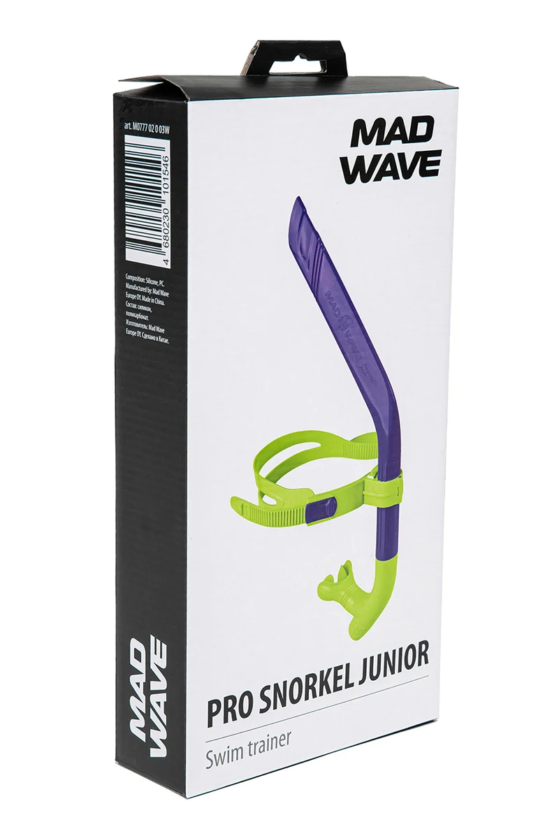 MAD Wave Swim Pro Snorkel Junior