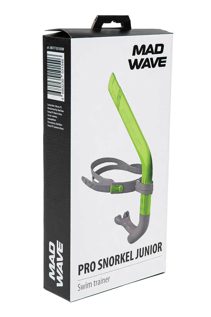 MAD Wave Swim Pro Snorkel Junior