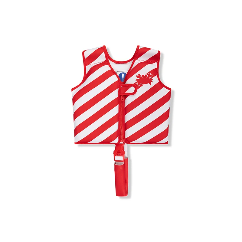 Swim Vest - Red/White - Crabby