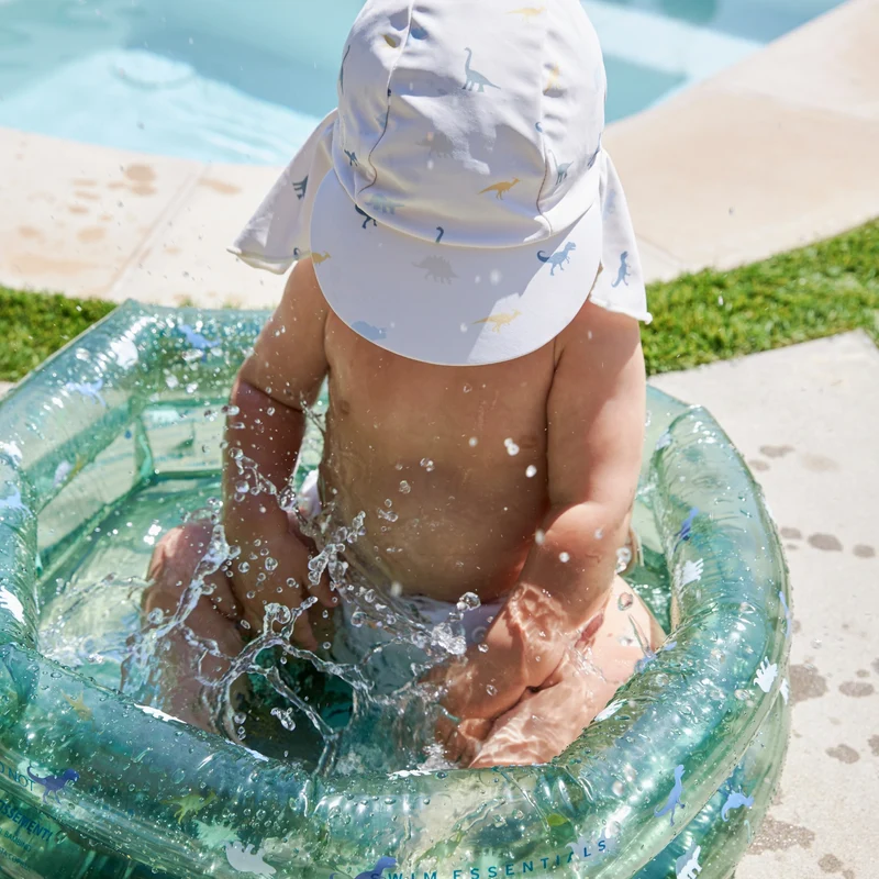 Baby Pool - Blue/Green - Dino - Ø 60 cm