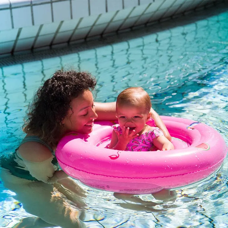 Baby Float - Pink - Leopard - 0/1 Years