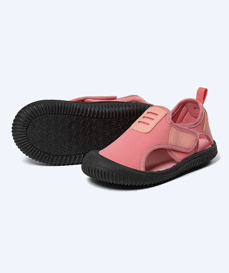 Watery Schwimmschuhe für Kinder - Lighthouse - Hellrosa/Schwarz