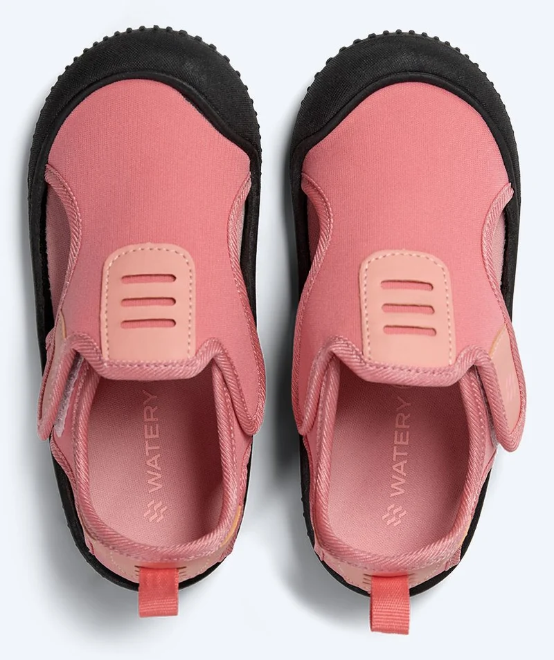 Watery Schwimmschuhe für Kinder - Lighthouse - Hellrosa/Schwarz