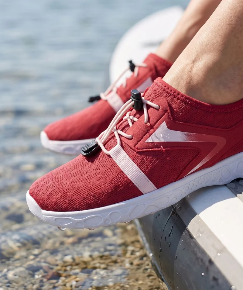 Watery Schwimmschuhe für Damen - Goose - Rot