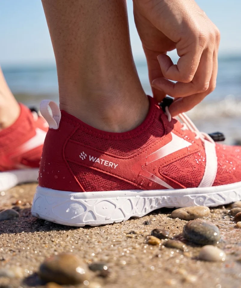 Watery Schwimmschuhe für Damen - Goose - Rot