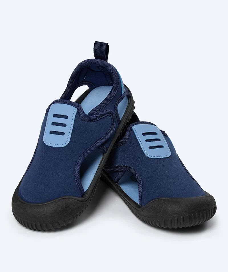 Watery Schwimmschuhe für Kinder - Lighthouse - Dunkelblau/Hellblau
