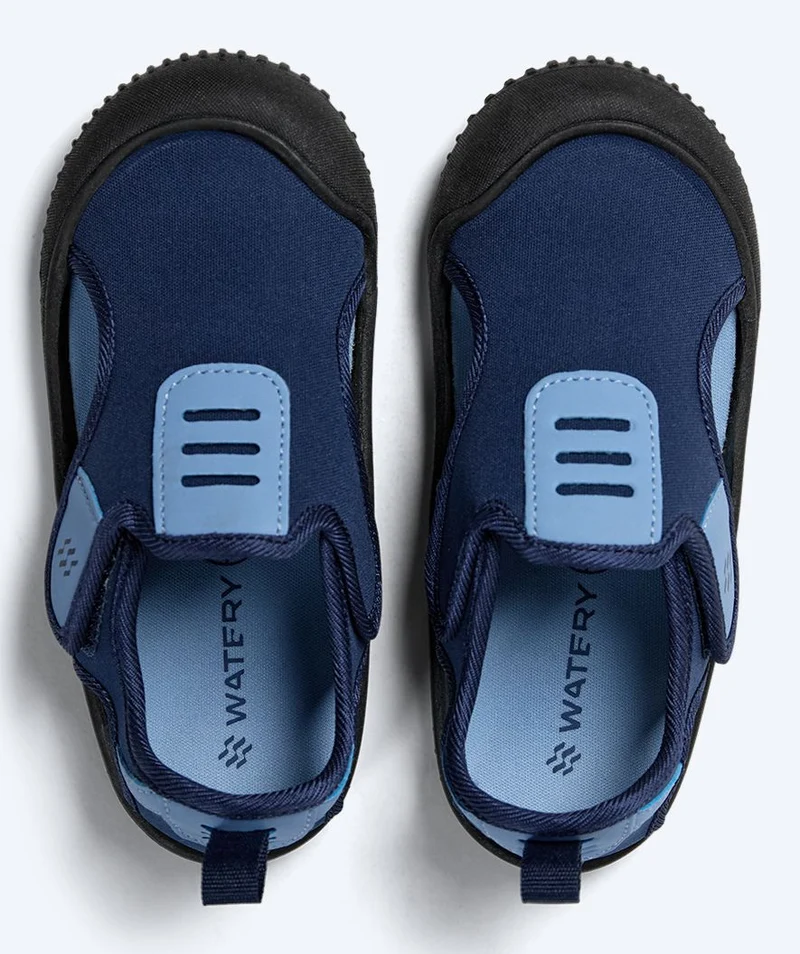 Watery Schwimmschuhe für Kinder - Lighthouse - Dunkelblau/Hellblau