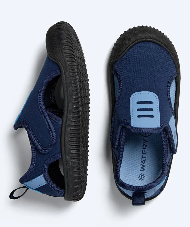 Watery Schwimmschuhe für Kinder - Lighthouse - Dunkelblau/Hellblau