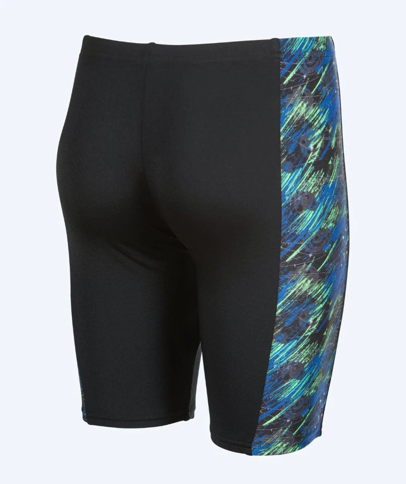 Arena lange Badehose für Jungen - Draft - Schwarz/Blau