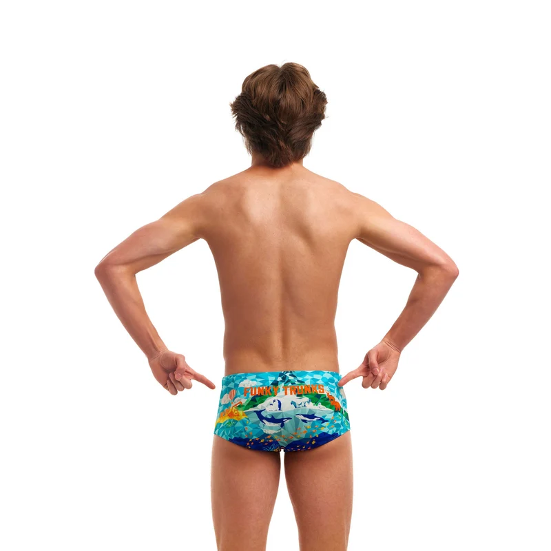 Funky Trunks Boys Sidewinder Trunk Wildermess
