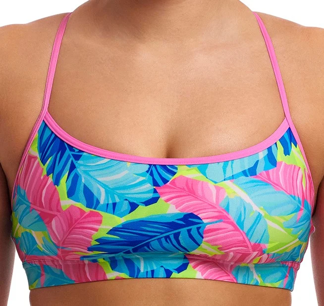 Funkita Damen Bikini Oberteil Crop Top I´m Leaving