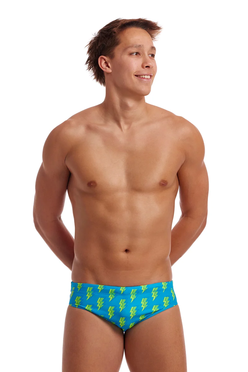 Funky Trunks Mens Classic Brief Bolted