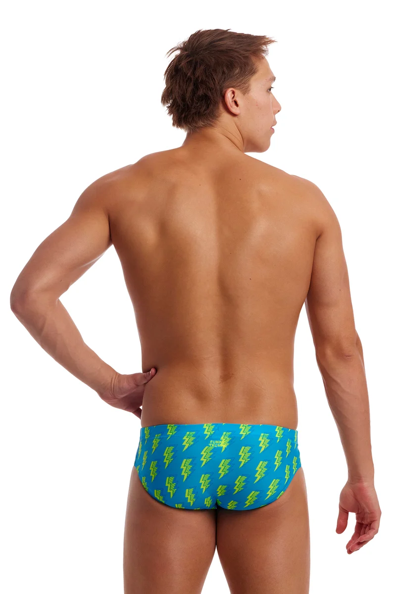Funky Trunks Mens Classic Brief Bolted