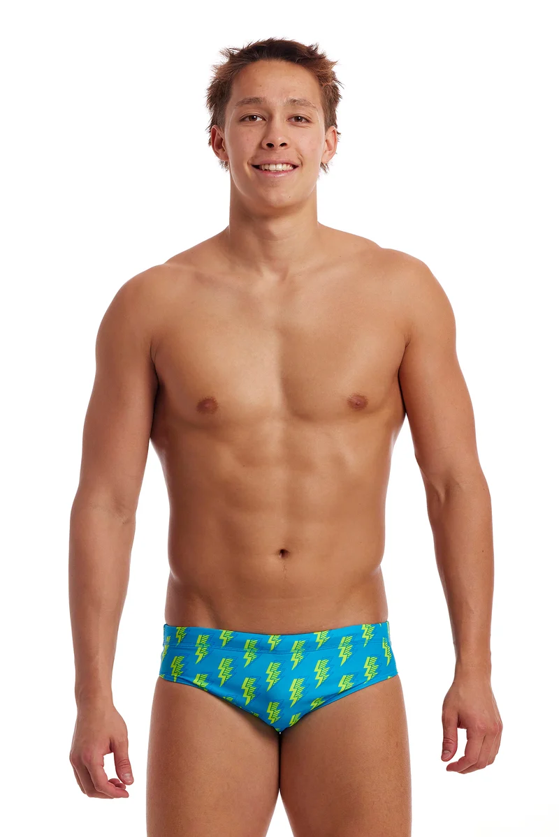 Funky Trunks Mens Classic Brief Bolted