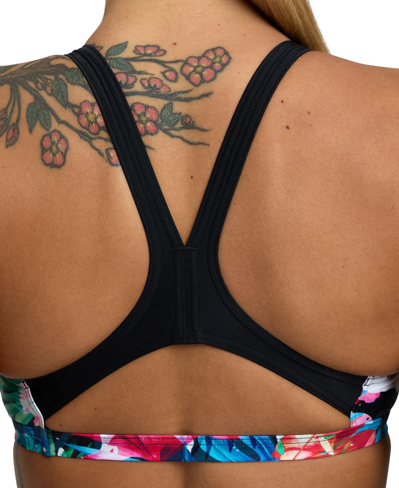 Arena Bikini Flower Pro Back