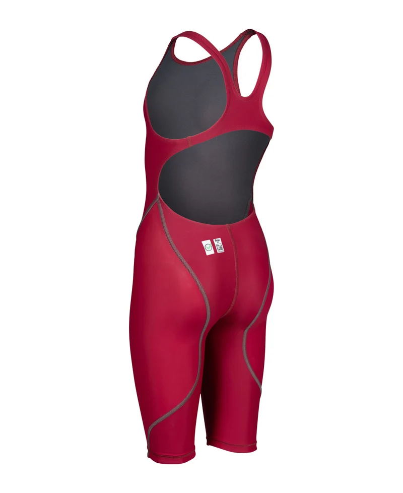 Arena Mädchen Wettkampf Schwimmanzug Powerskin ST Next deep red